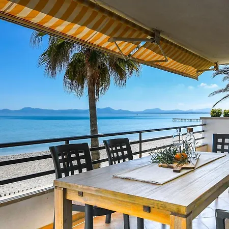 Bellavista Apartment 1C - Direkter Strandzugang Alcúdia Exterior foto