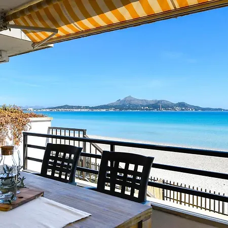 Bellavista Apartment 1C - Direkter Strandzugang Alcúdia Exterior foto